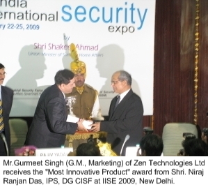 Zen gets Most Innovative Award for portable simulator at IISE 2009